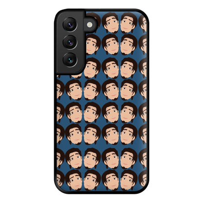 Flynn Pattern Phone Case for Galaxy S22 Plus