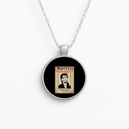Wanted Dead Or Alive Circle Necklace