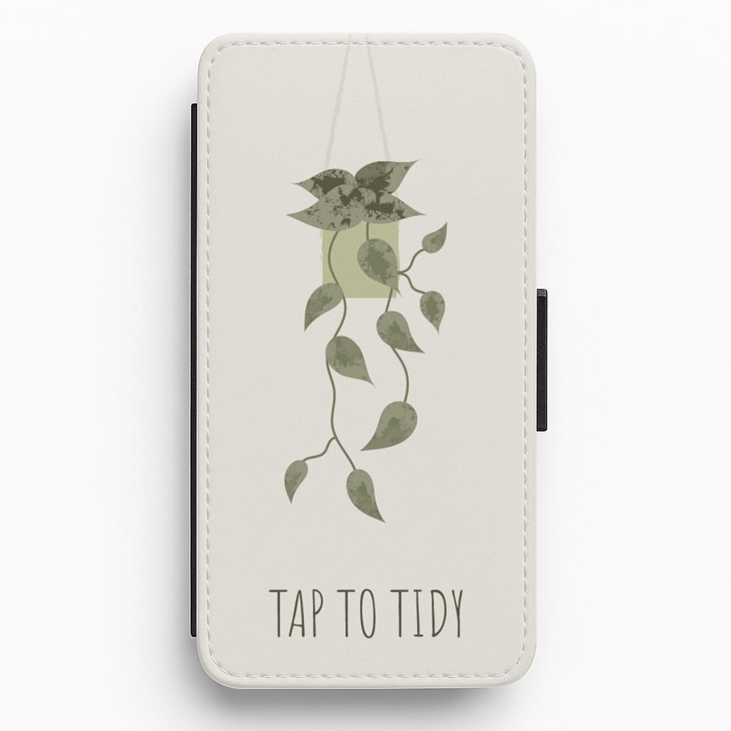 Tap To Tidy Flip / Wallet Phone Case