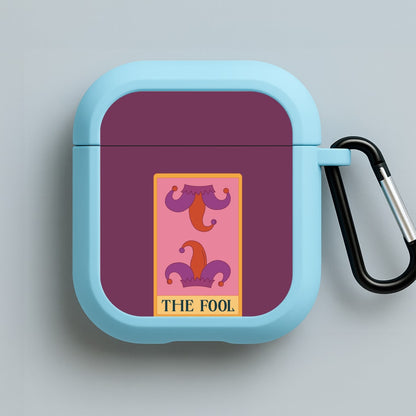 The Fool - Tarot Cards Blue AirPods Case