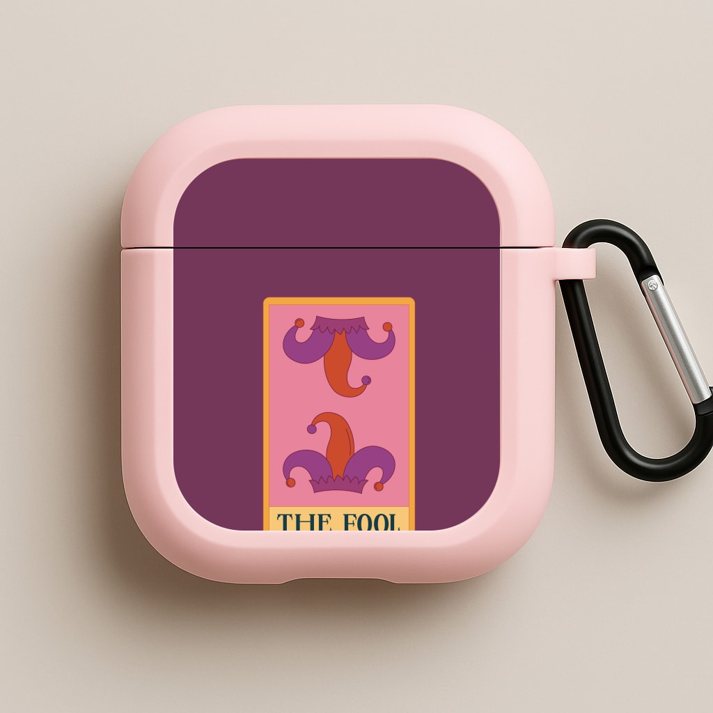 The Fool - Tarot Cards Pink AirPods Case