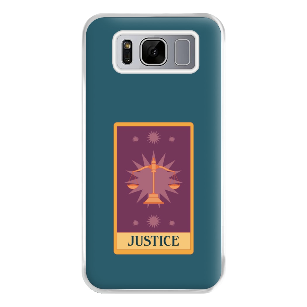 Justice - Tarot Cards Phone Case for Galaxy S8 Plus