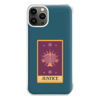 Justice - Tarot Cards Phone Case for iPhone 13