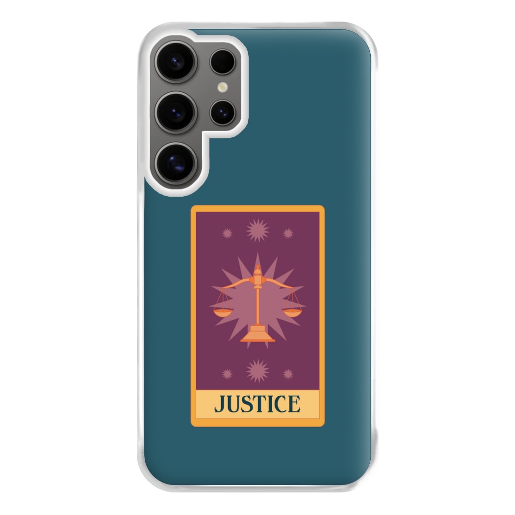 Justice - Tarot Cards Phone Case for Galaxy S24 Ultra