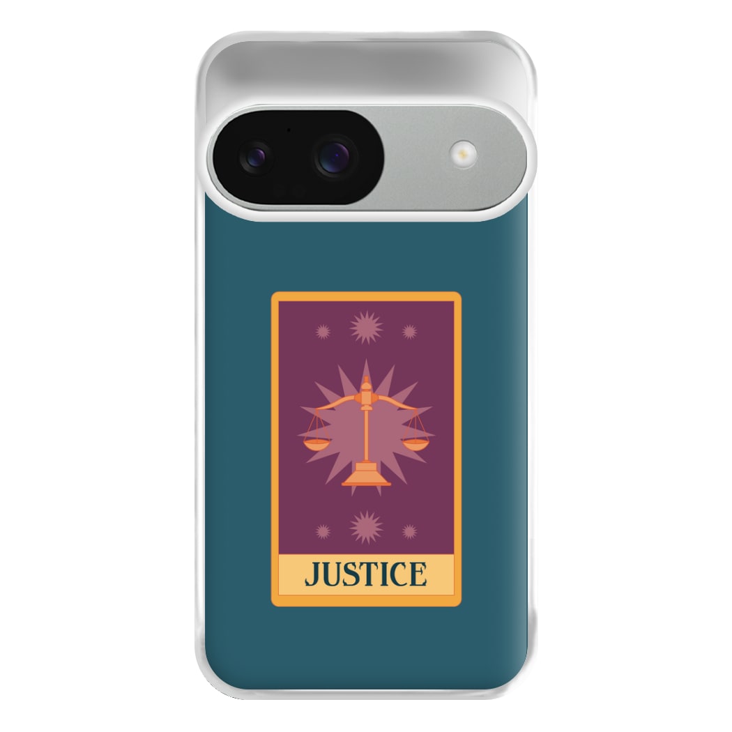 Justice - Tarot Cards Phone Case for Google Pixel 9 / 9 Pro