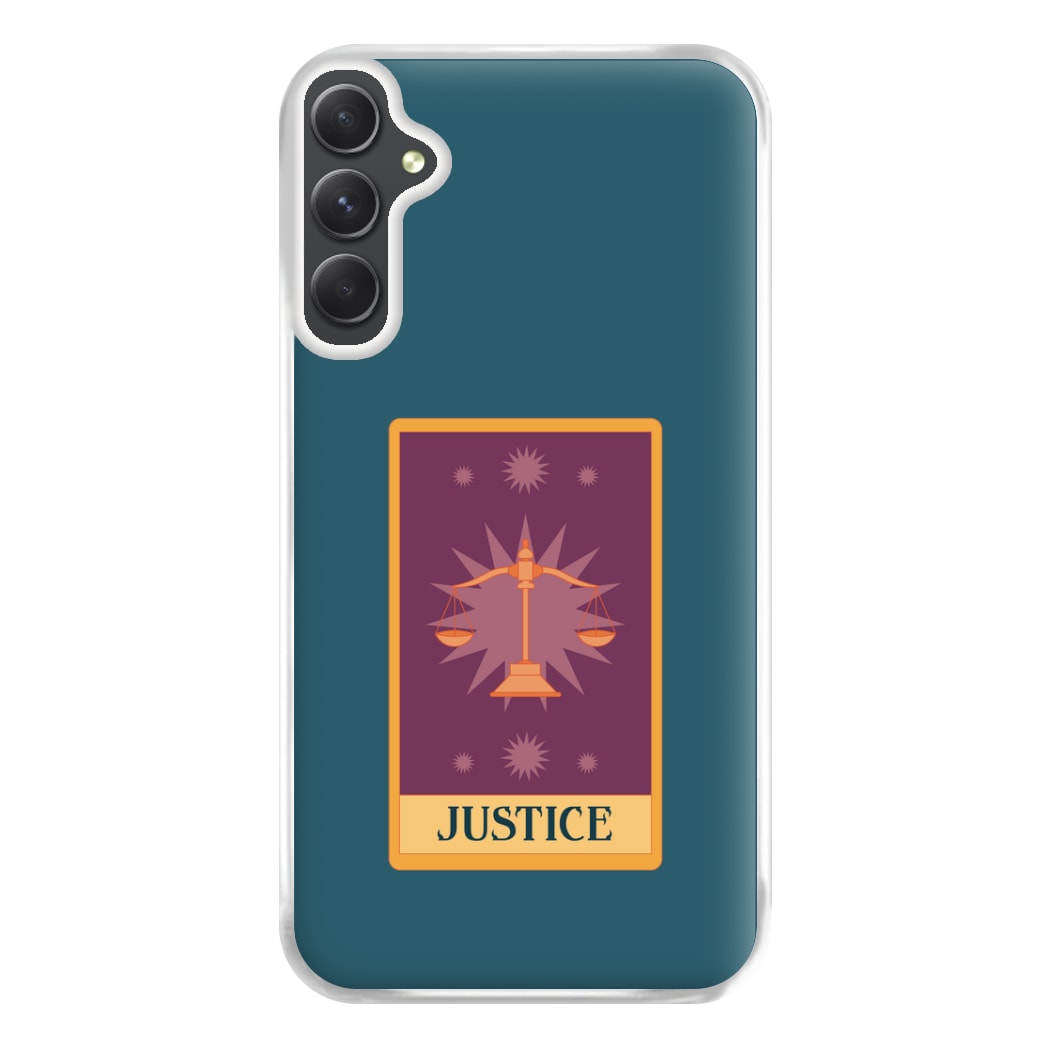 Justice - Tarot Cards Phone Case for Galaxy A34