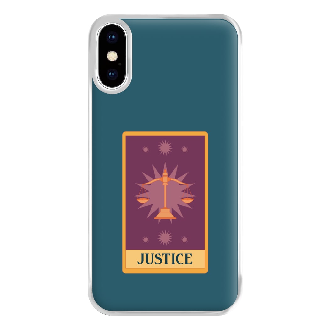 Justice - Tarot Cards Phone Case for iPhone XS Max