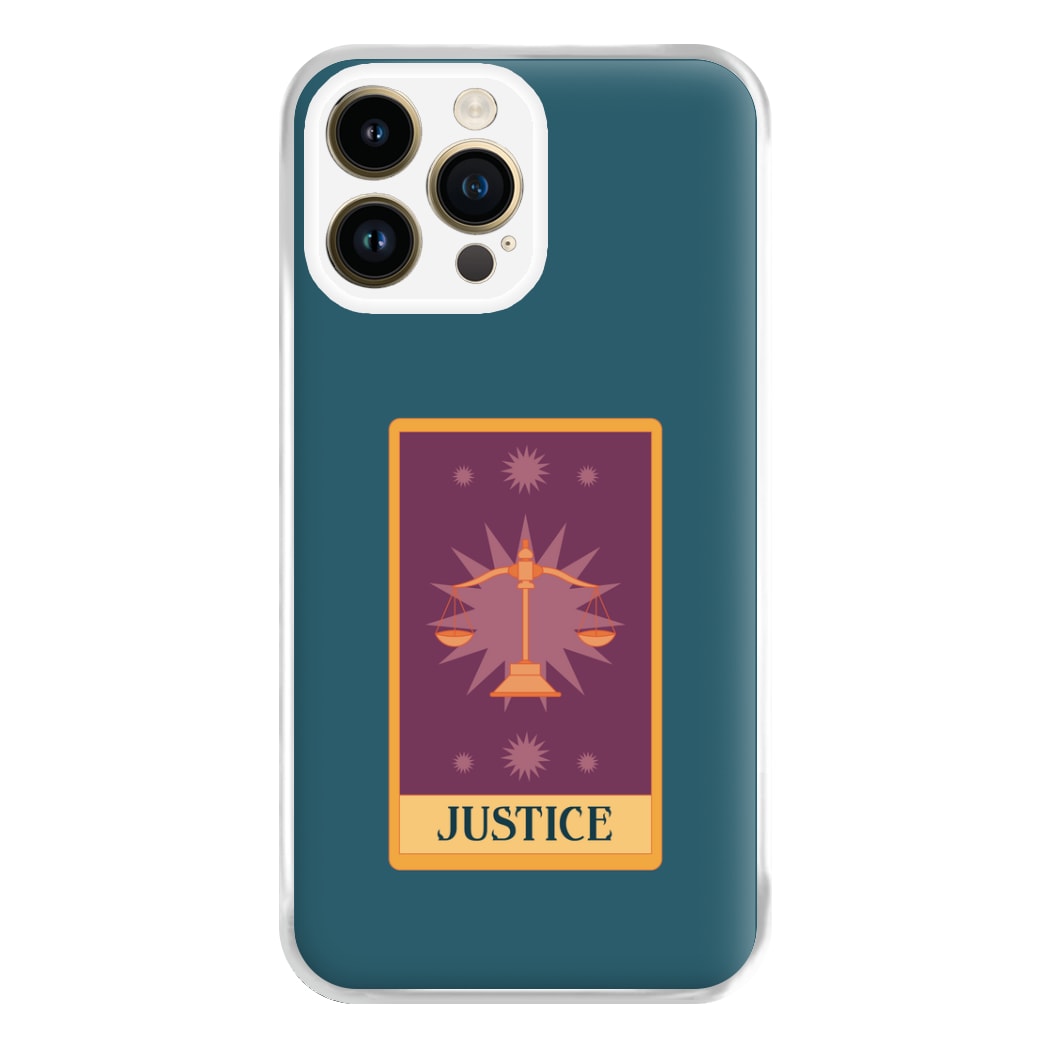 Justice - Tarot Cards Phone Case for iPhone 14 Pro Max