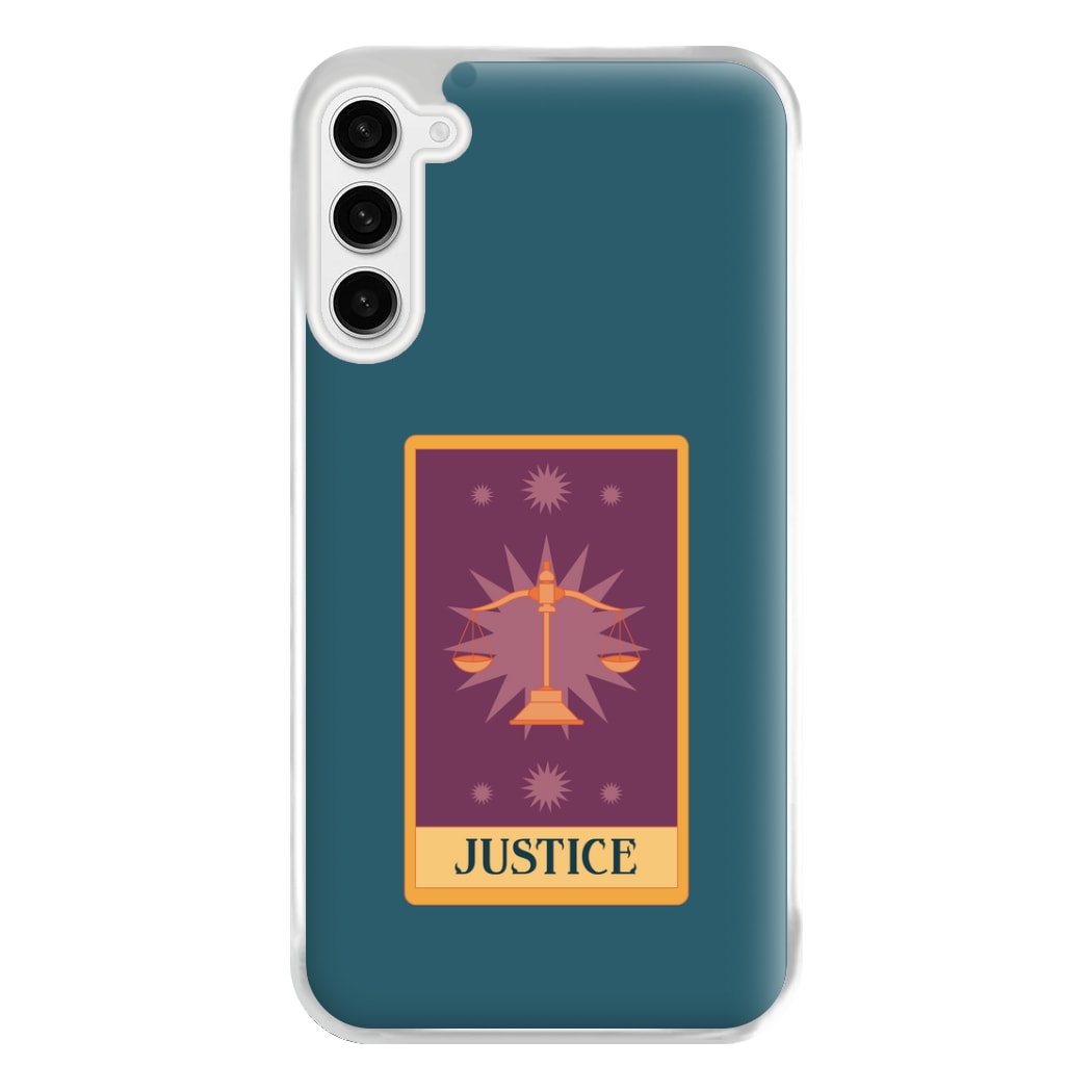 Justice - Tarot Cards Phone Case for Galaxy S23FE