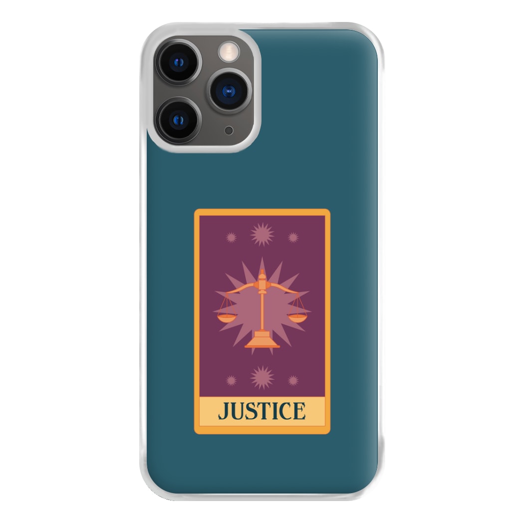 Justice - Tarot Cards Phone Case for iPhone 12 Pro Max