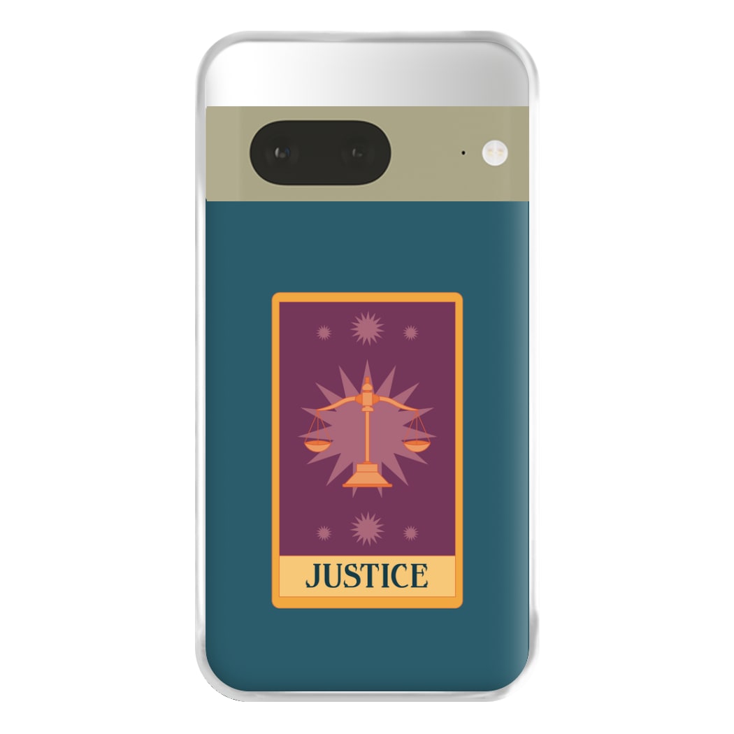 Justice - Tarot Cards Phone Case for Google Pixel 7a