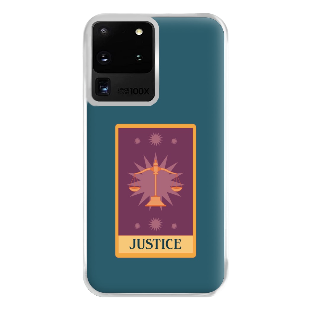 Justice - Tarot Cards Phone Case for Galaxy S20 Ultra