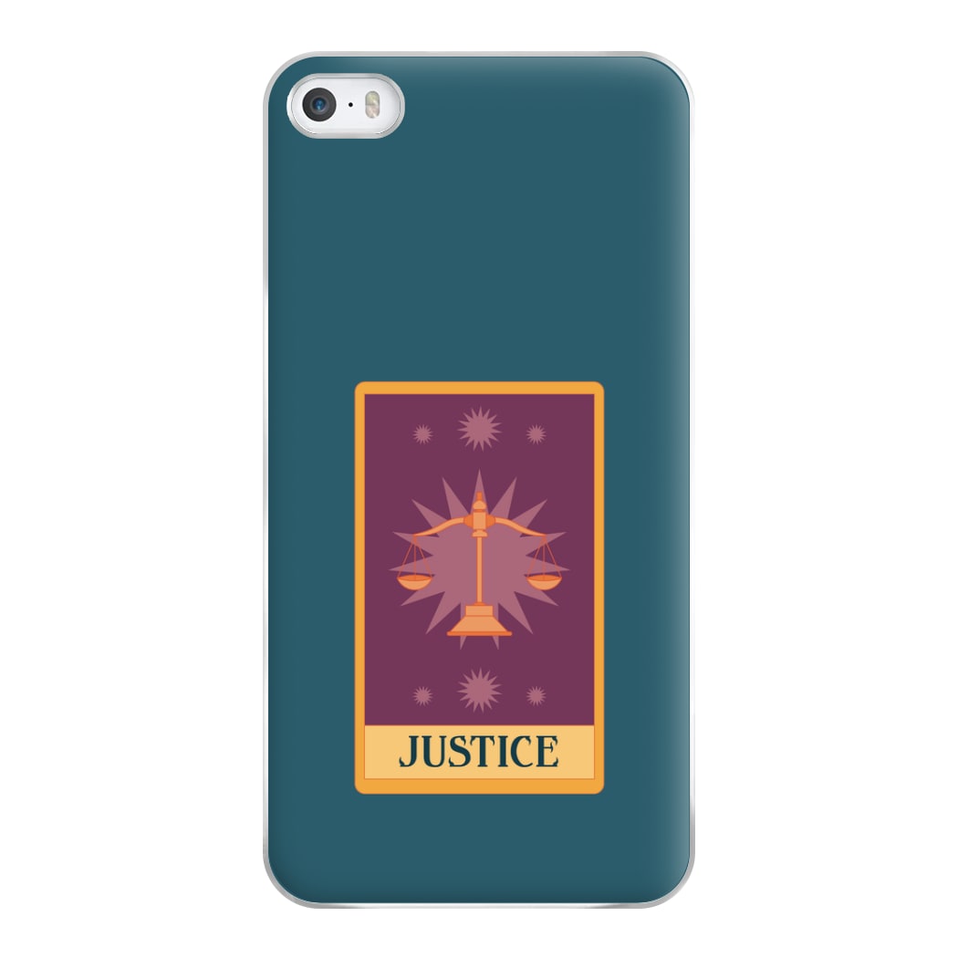 Justice - Tarot Cards Phone Case for iPhone 5 / 5s / SE 2016