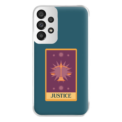 Justice - Tarot Cards Phone Case for Galaxy A33