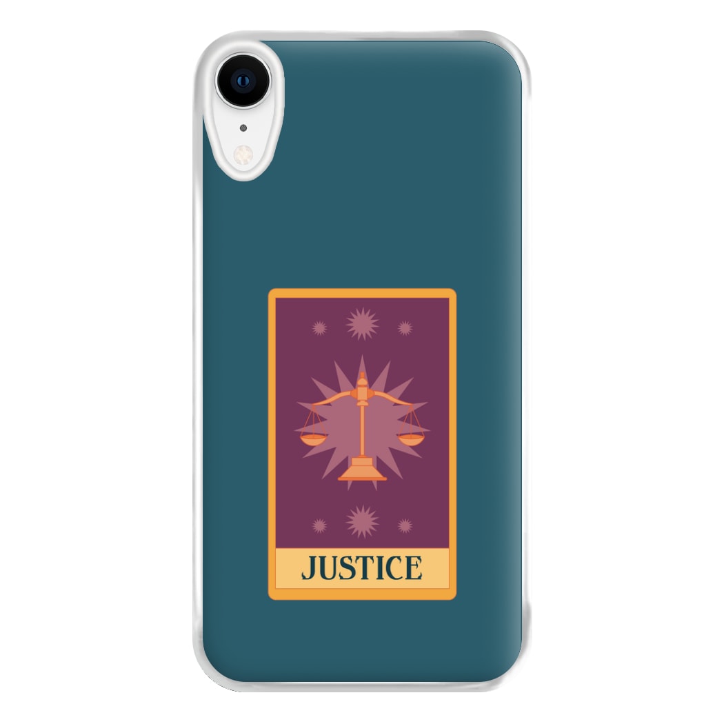 Justice - Tarot Cards Phone Case for iPhone XR