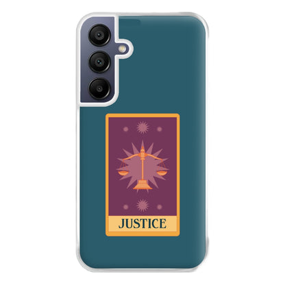 Justice - Tarot Cards Phone Case for Galaxy A16