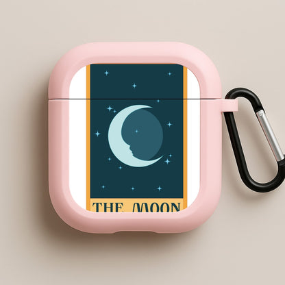 The Moon - Tarot Cards Pink AirPods Case