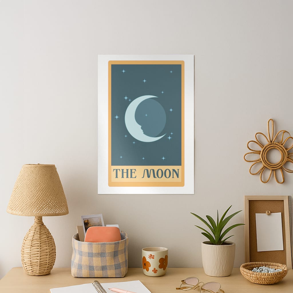 The Moon - Tarot Cards Art Print