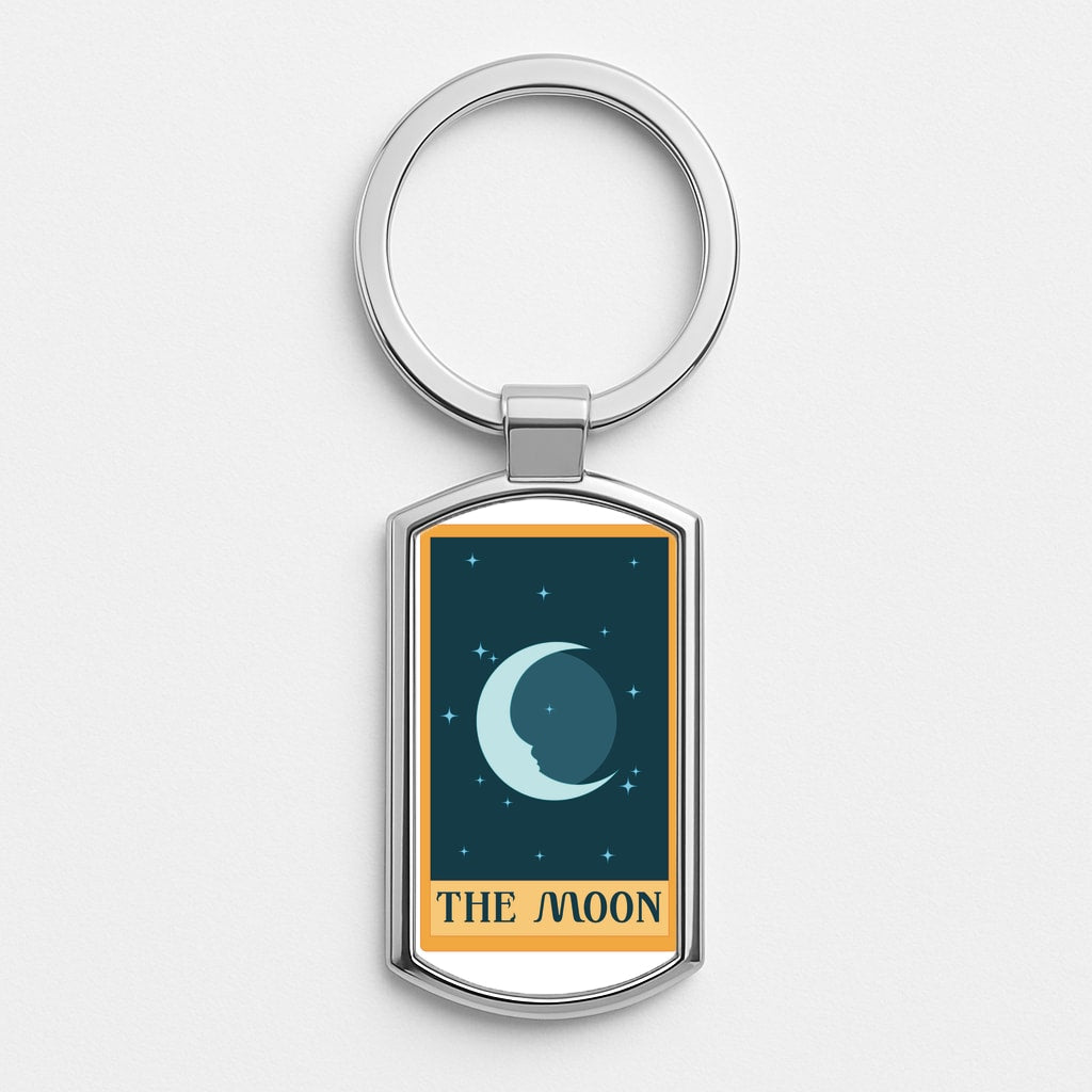 The Moon - Tarot Cards Luxury Keyring