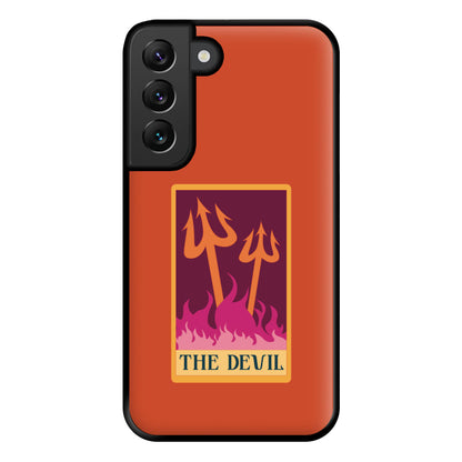 The Devil - Tarot Cards Phone Case for Galaxy S22 Plus