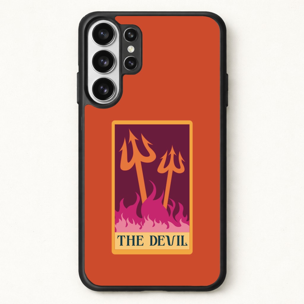The Devil - Tarot Cards Phone Case for Galaxy S26 Ultra