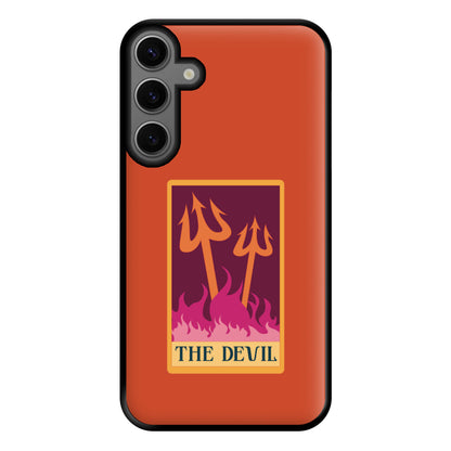 The Devil - Tarot Cards Phone Case for Galaxy S23FE