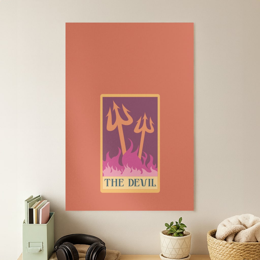 The Devil - Tarot Cards Poster