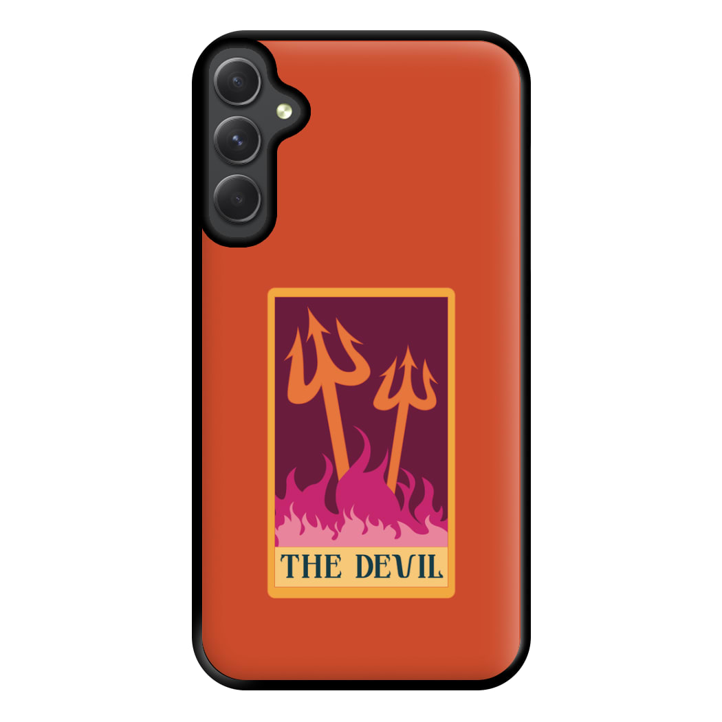 The Devil - Tarot Cards Phone Case for Galaxy A14