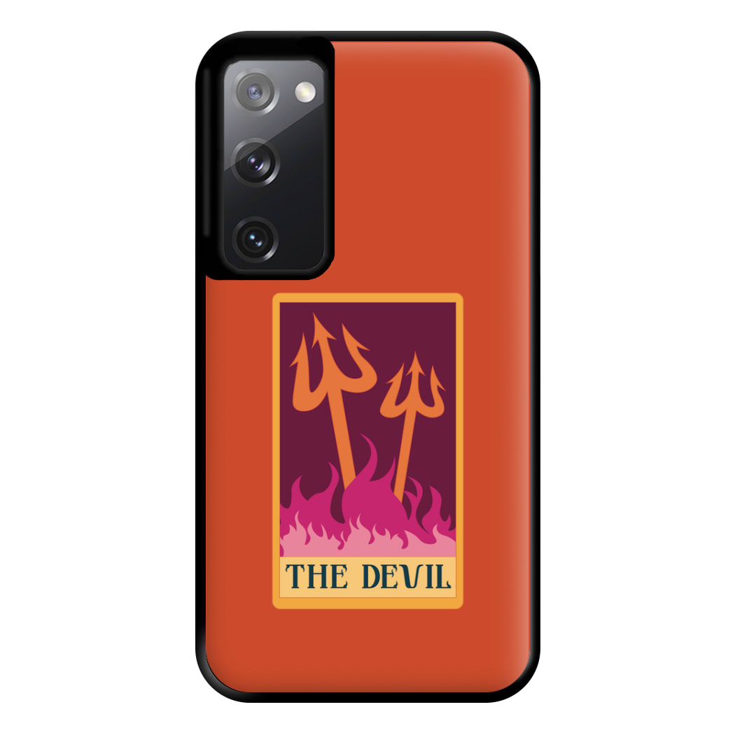 The Devil - Tarot Cards Phone Case for Galaxy S20FE