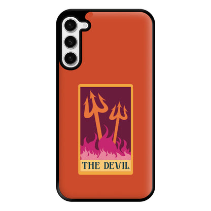 The Devil - Tarot Cards Phone Case for Galaxy S23 Plus