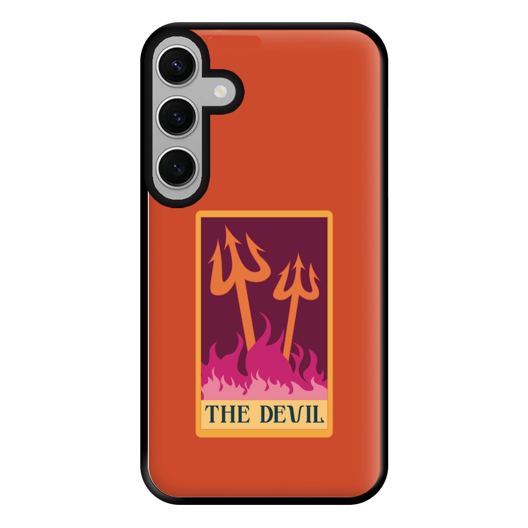 The Devil - Tarot Cards Phone Case for Galaxy S24FE