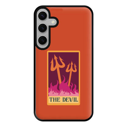 The Devil - Tarot Cards Phone Case for Galaxy S24FE