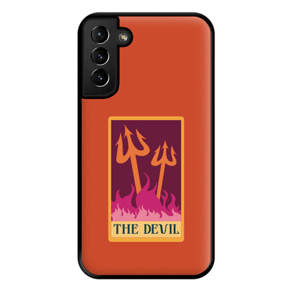 The Devil - Tarot Cards Phone Case for Galaxy S21 Plus