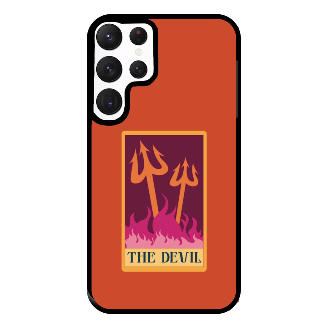 The Devil - Tarot Cards Phone Case for Galaxy S22 Ultra