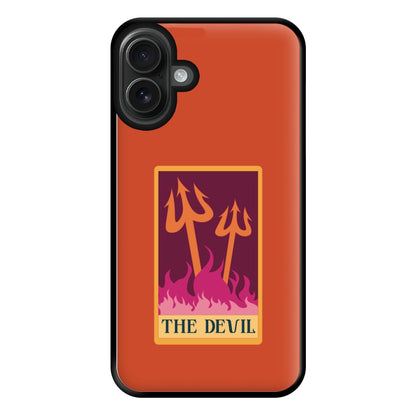 The Devil - Tarot Cards Phone Case for iPhone 16 Plus