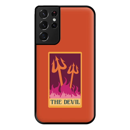 The Devil - Tarot Cards Phone Case for Galaxy S21 Ultra