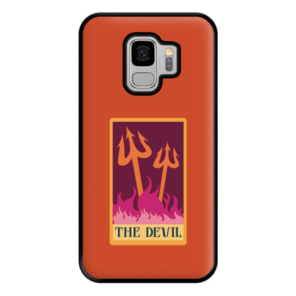 The Devil - Tarot Cards Phone Case for Galaxy S9 Plus