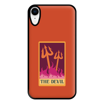 The Devil - Tarot Cards Phone Case for iPhone XR