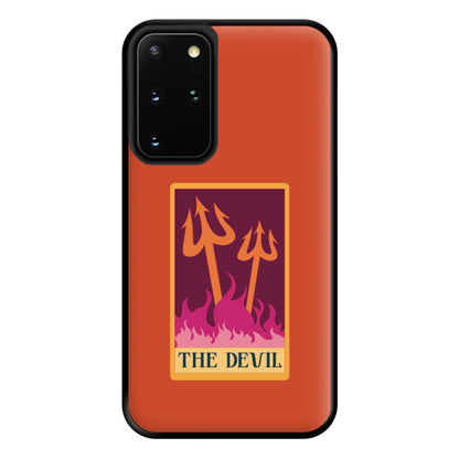 The Devil - Tarot Cards Phone Case for Galaxy S20 Plus