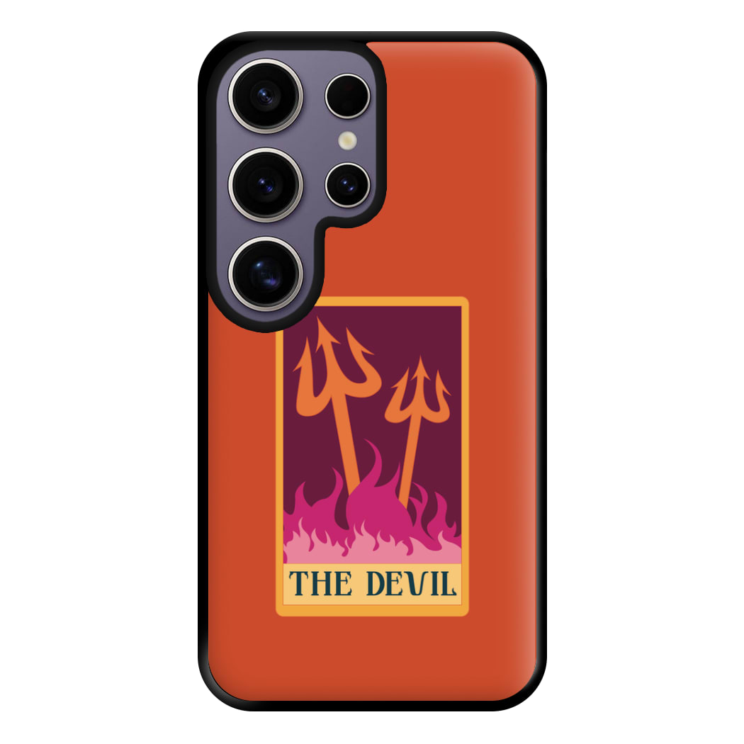 The Devil - Tarot Cards Phone Case for Galaxy S25 Ultra