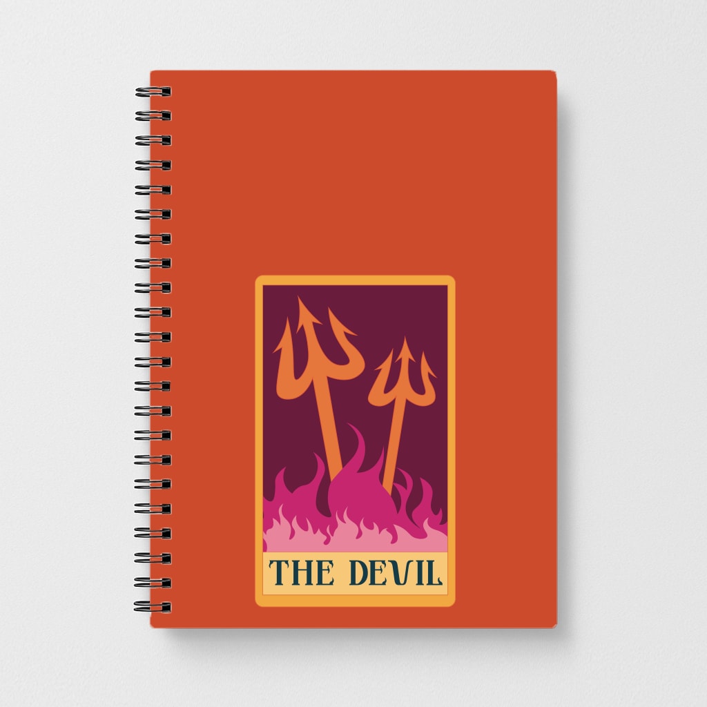 The Devil - Tarot Cards Notebook