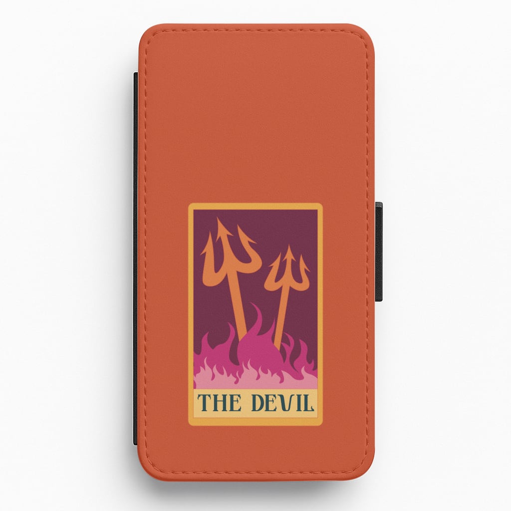 The Devil - Tarot Cards Flip / Wallet Phone Case
