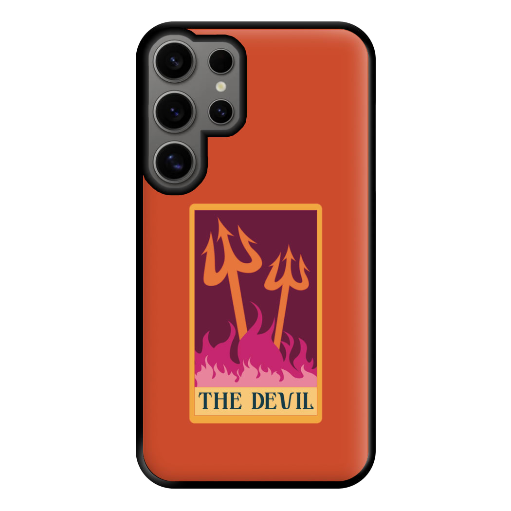 The Devil - Tarot Cards Phone Case for Galaxy S24 Ultra