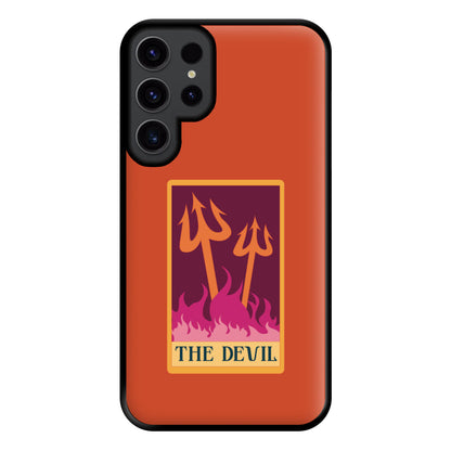 The Devil - Tarot Cards Phone Case for Galaxy S23 Ultra