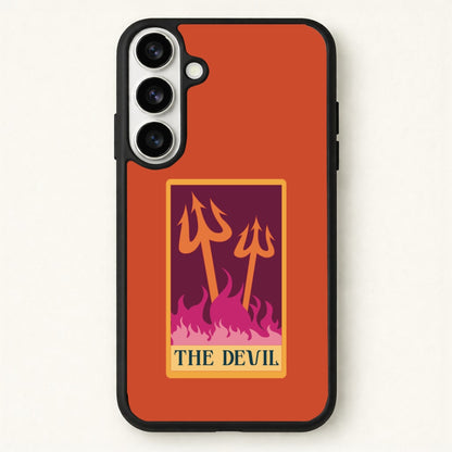 The Devil - Tarot Cards Phone Case for Galaxy S26 Plus