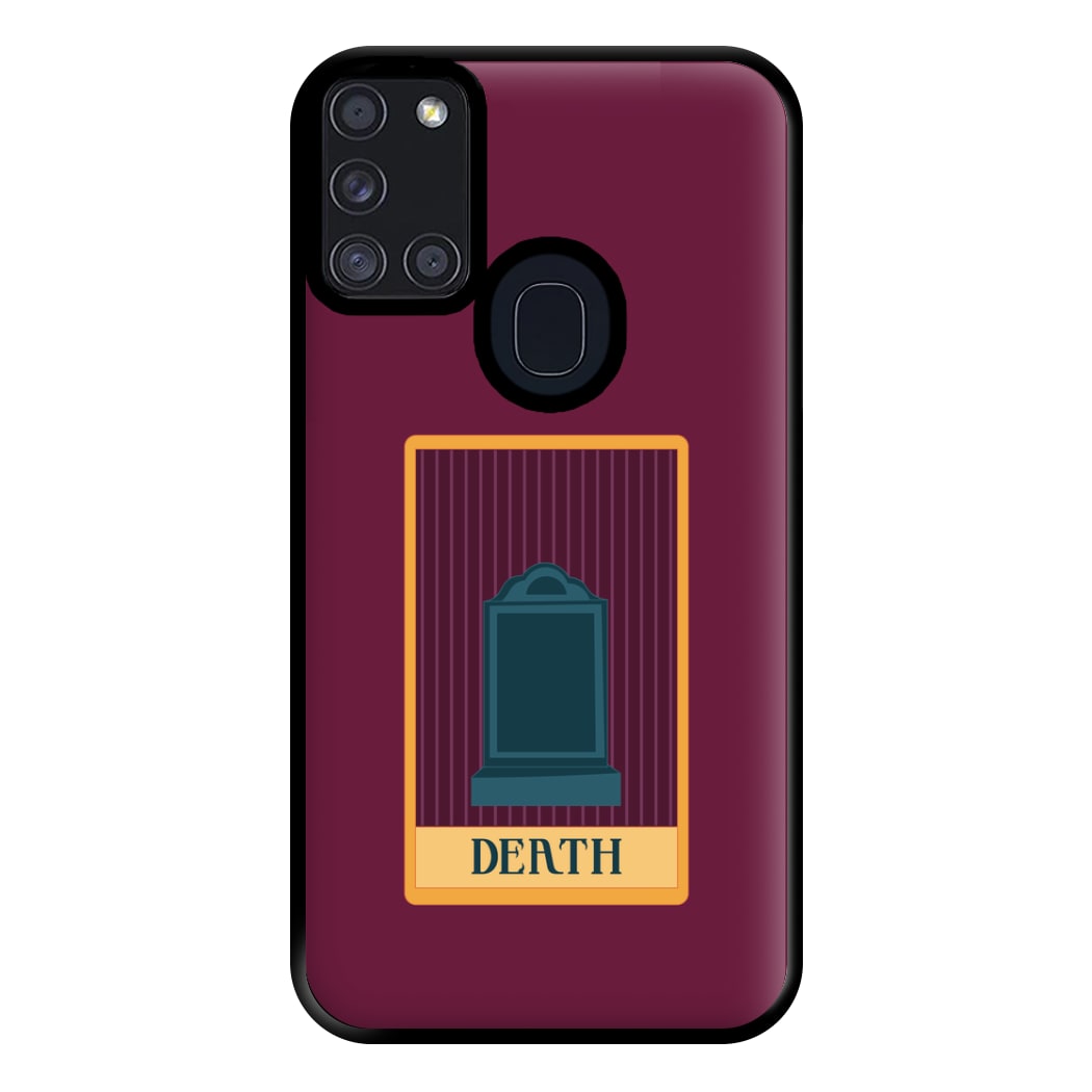 Death - Tarot Cards Phone Case for Galaxy A21s