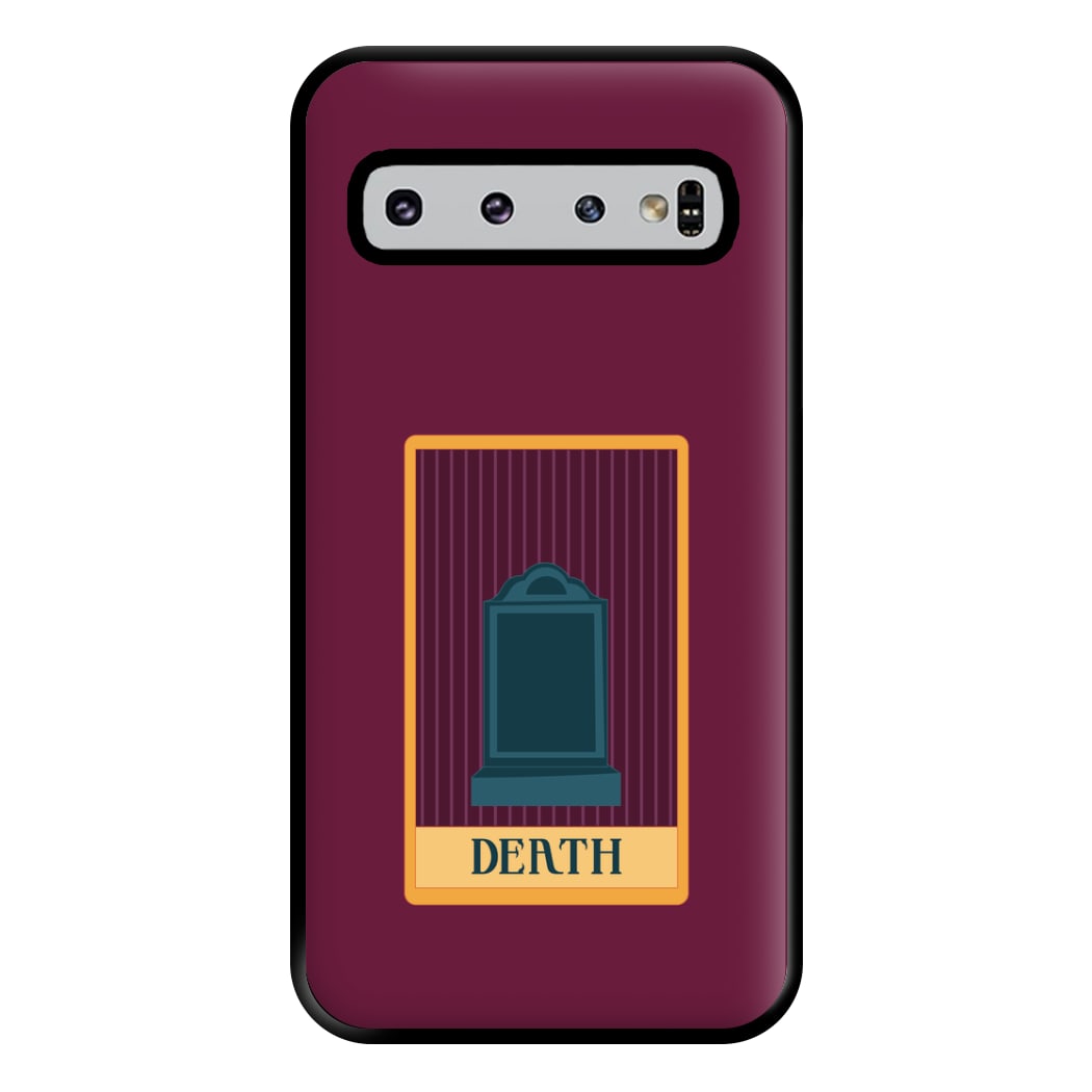 Death - Tarot Cards Phone Case for Galaxy S10 Plus