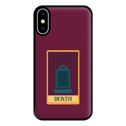 Death - Tarot Cards Phone Case for iPhone XS Max