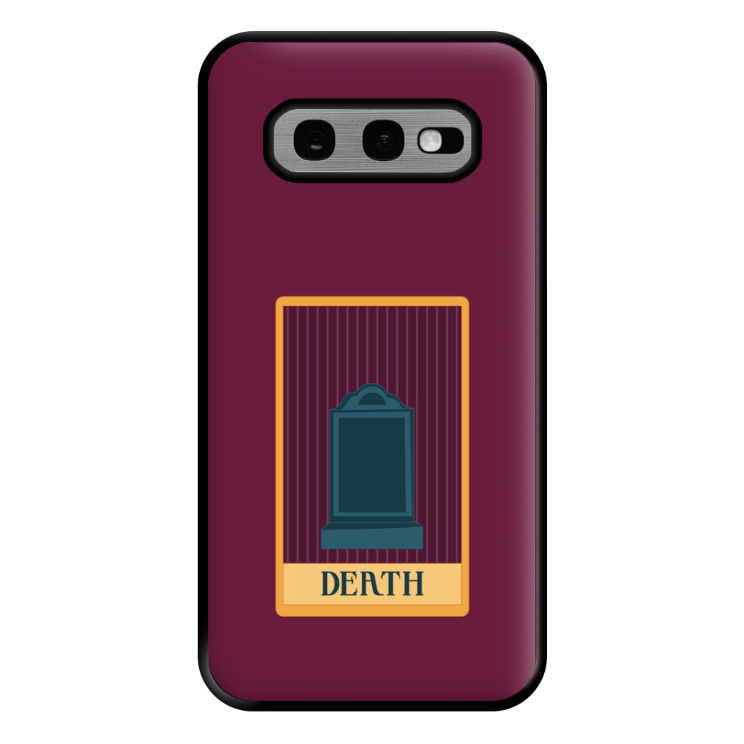 Death - Tarot Cards Phone Case for Galaxy S10e