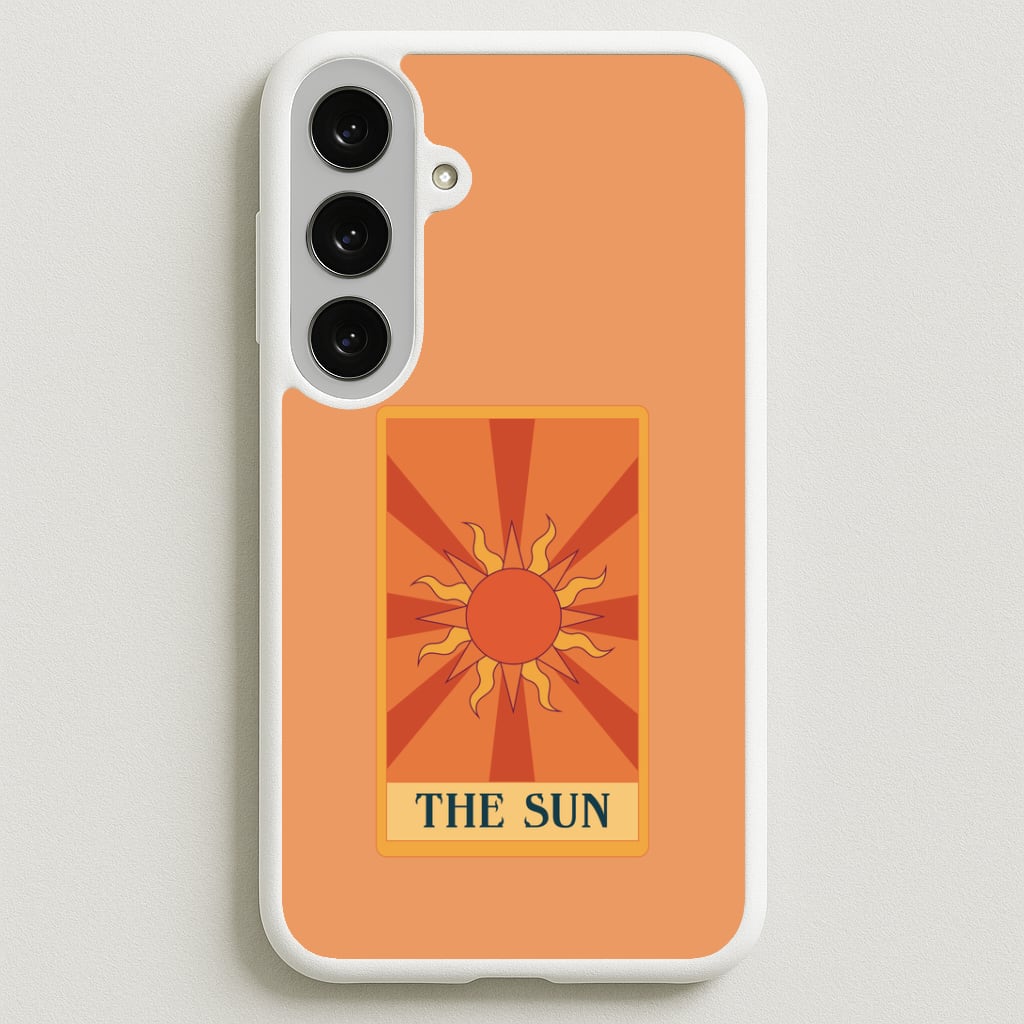 The Sun - Tarot Cards Phone Case for Galaxy S25FE